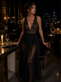 Noir Éclipse Dress