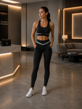 Power Motion – Completo Activewear Nero Luxury