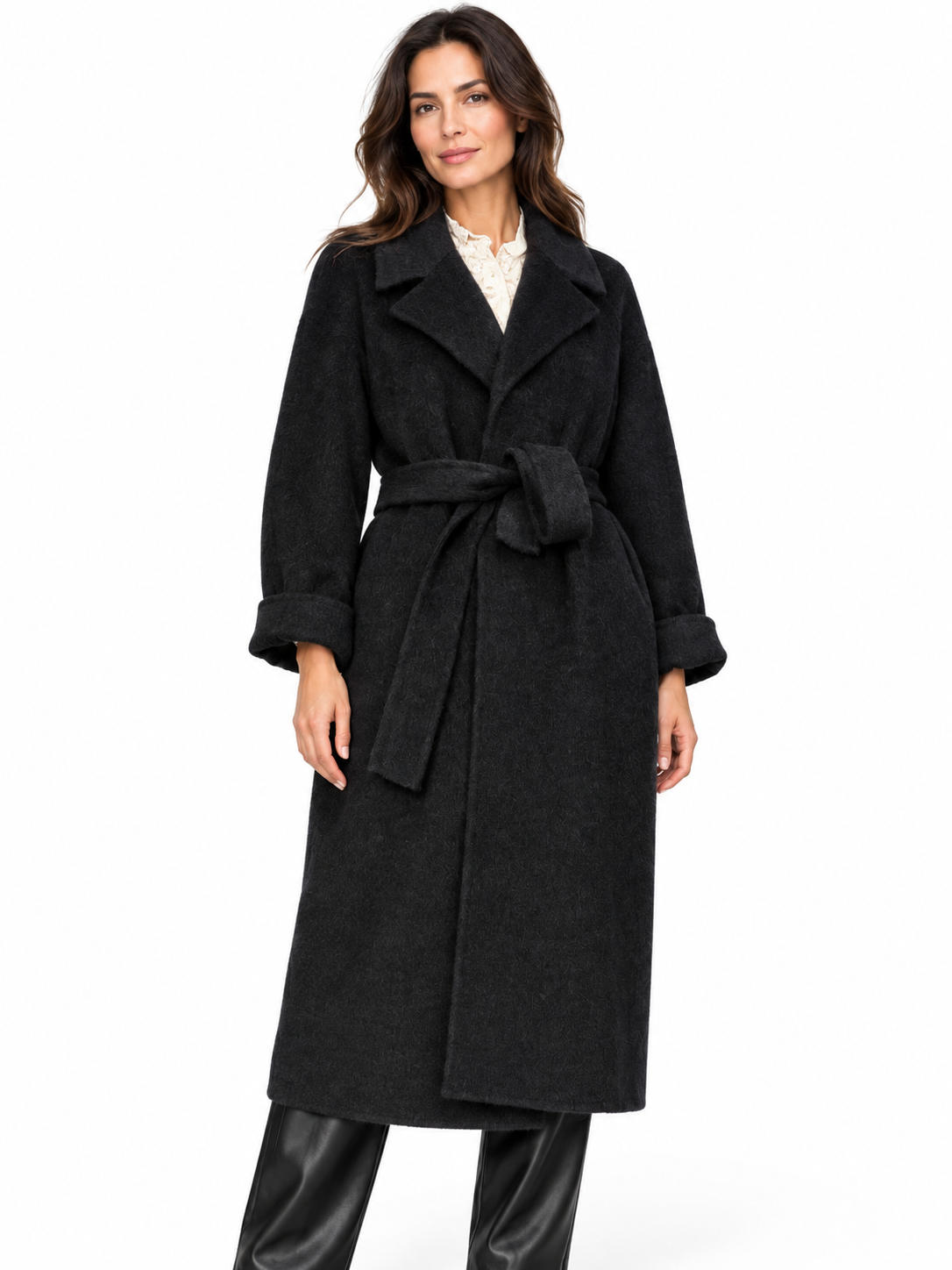 Cappotto in lana e cashemire