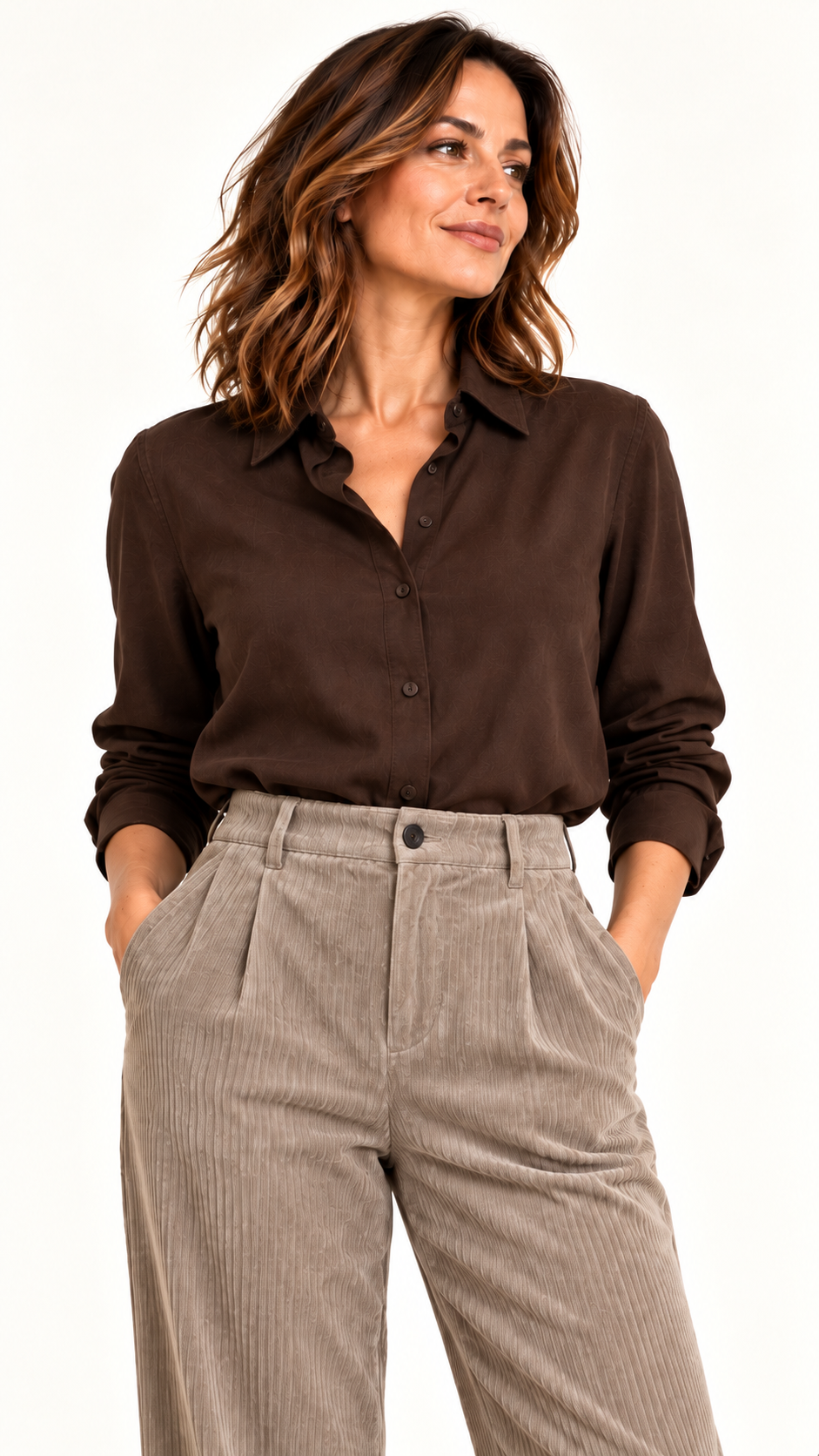 Camicia in viscosa