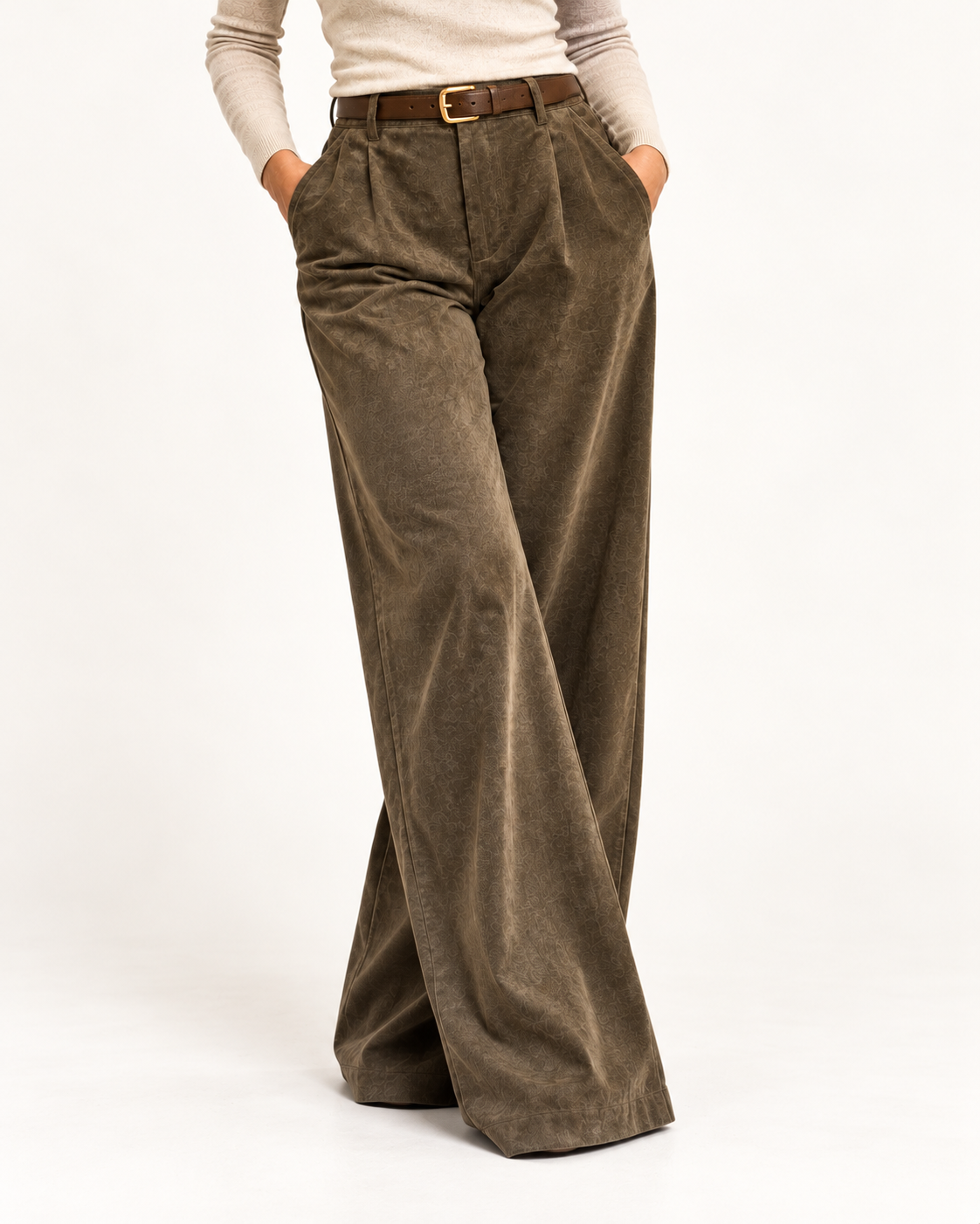 Pantaloni velluto millerighe